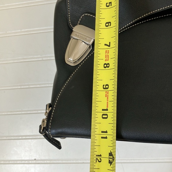 ENRICO COVERI black leather briefcase - Picture 13 of 16